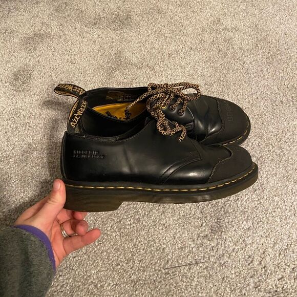 Dr.‎ Martens x Bodega 1461 Leather Cap Toe Oxford Shoes - Picture 1 of 9